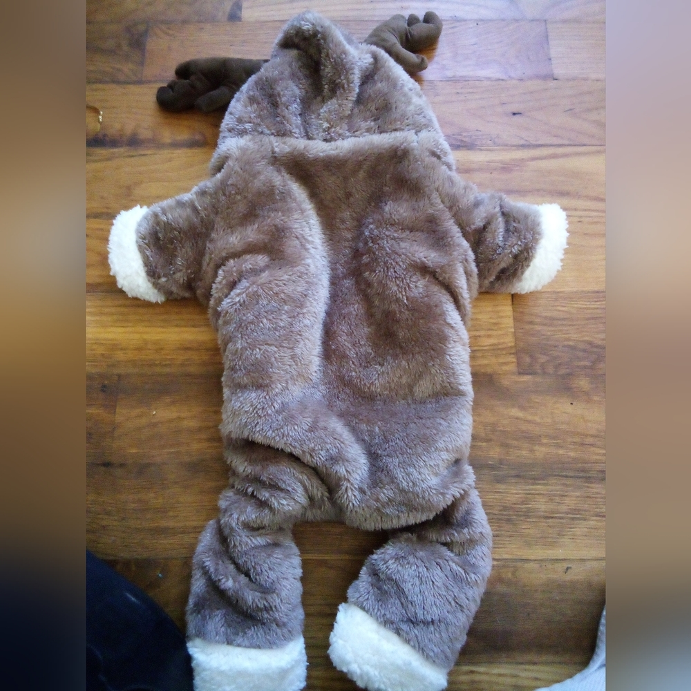 Dog puppy Elk hoodie coat